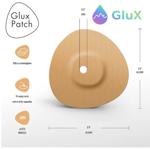 Linx CGM fedőtapasz 2db testszínű extra védelem