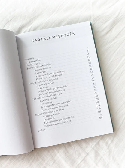 Lombiknapló várakozás alatti támogatáshoz - IVF