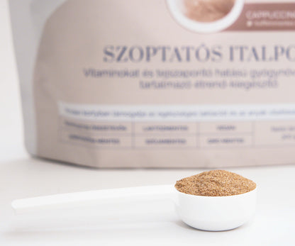 Lactimilk Cappuccino ízű szoptatós italpor - koffeinmentes