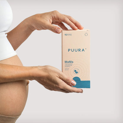 Puura MaMa + MaMa Comfort csomag – várandósvitamin és gyömbér–B6 kapszula együtt