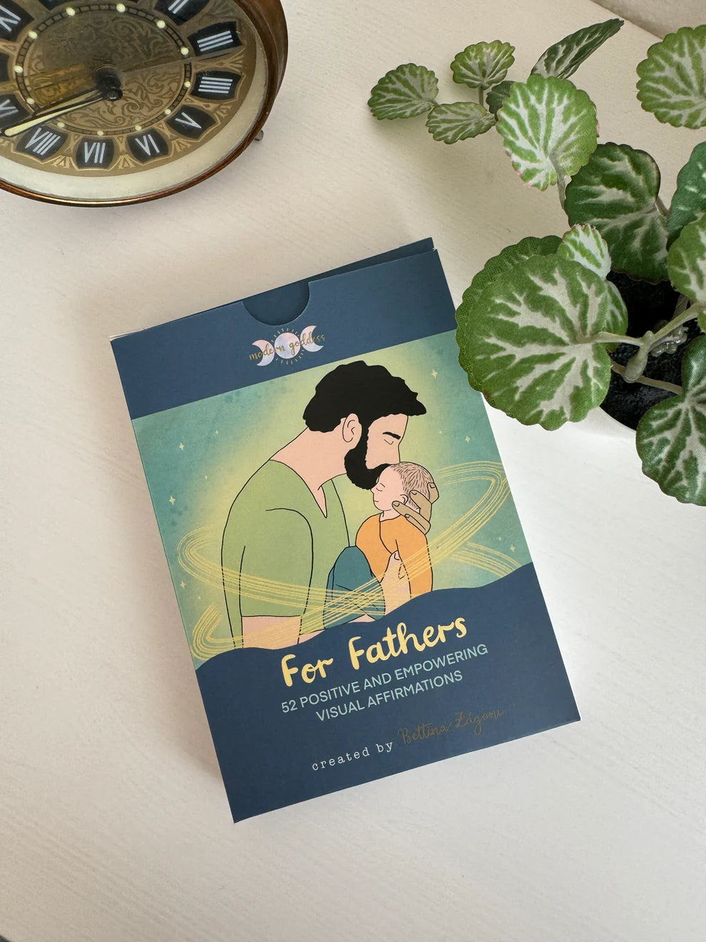 Modern Goddess For Fathers Cards new dad confidence affirmations