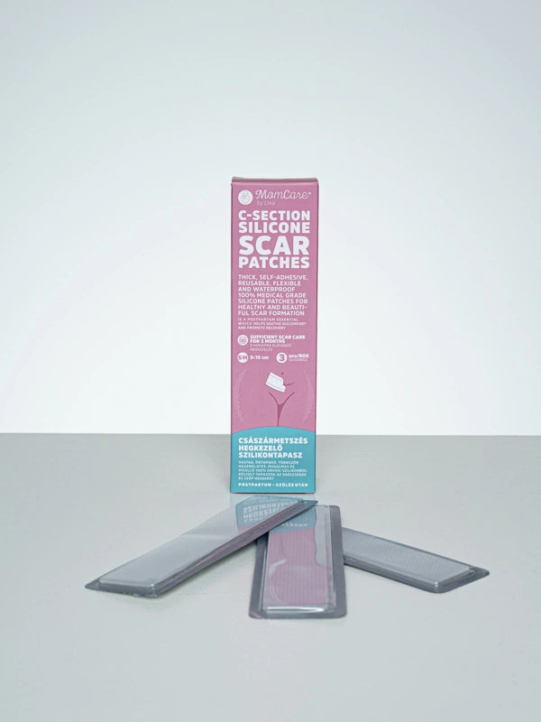 MomCare hegkezelő szilikontapasz S-M 3db császár hegre