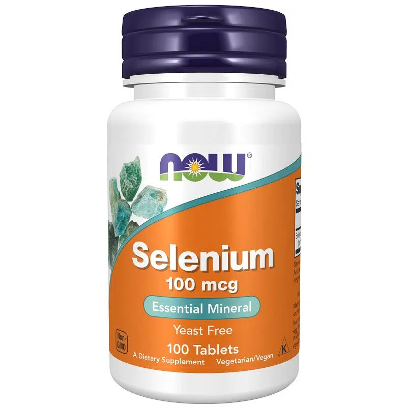 NOW Selenium 100mcg immunerősítő szelén kismamáknak pajzsmirigy támogatásra