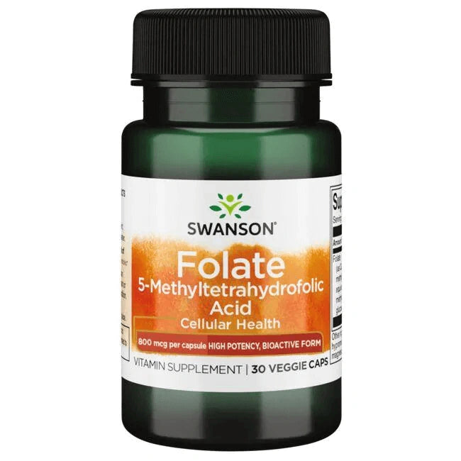Swanson Folate 5 MTHF aktív folsav kismamáknak babaváráshoz