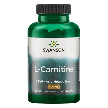 Swanson L-Karnitin 500mg 100db energiafokozatra