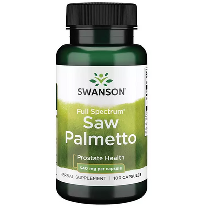 Swanson Saw Palmetto - Fűrészpálma Kivonat (100 Kapszula)