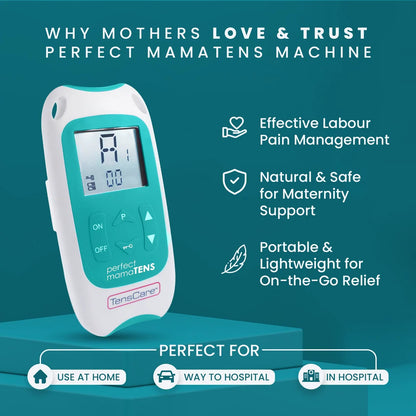 TensCare perfect mamaTENS elektrostimulációs tréner