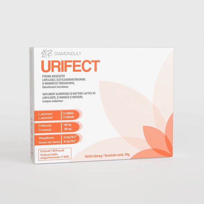 URIFECT 3 az 1-ben húgyúti probiotikum cranberryvel kismamáknak