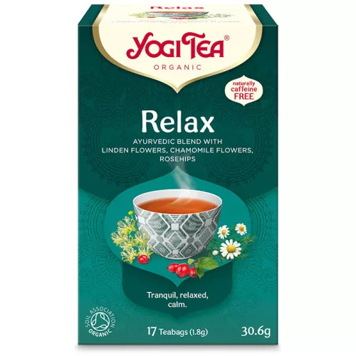 Yogi Tea Relaxáló bio tea napi feszültség ellen várandósan